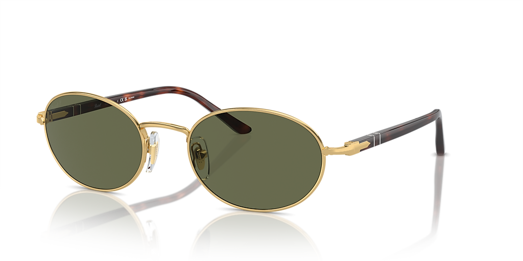 Persol Ida XXL (55 - 21) with Green lenses and Gold frame