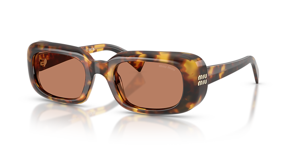 Miu Miu MU B13S S (52 - 22) with Brown lenses and Tortoise frame