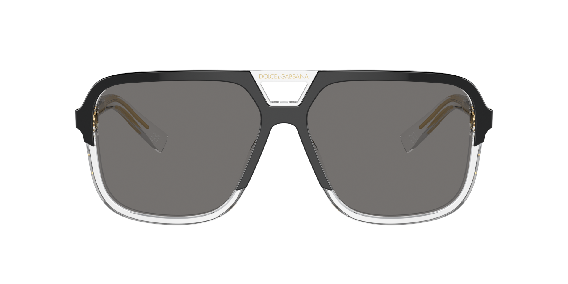 Dolce&Gabbana DG4354 M (58 - 15) com Lentes Cinza e Armação Preto
