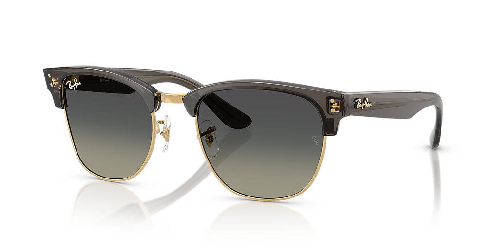 Ray-Ban Clubmaster Reverse S (51 - 21) with Grey lenses and Grey