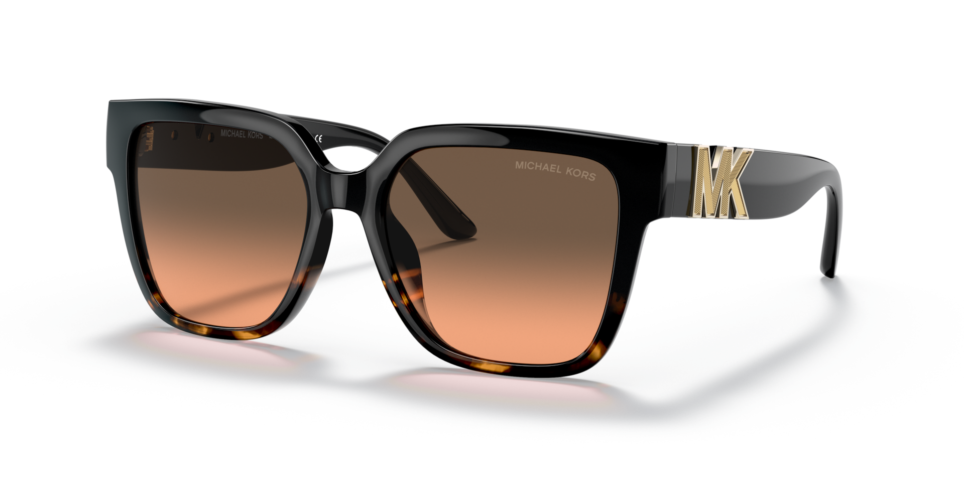 Michael Kors Karlie S (54 - 17) com Lentes Cinza e Armação Preto