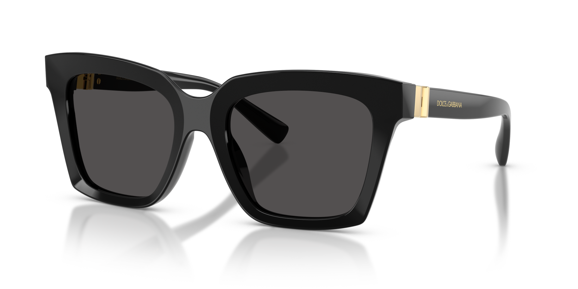 Dolce&Gabbana DG4498 M (55 - 20) with Grey lenses and Black frame