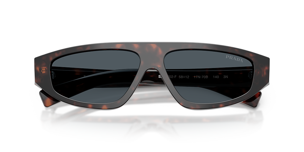 Prada PR C02SF M (58 - 12) with Grey lenses and Tortoise frame
