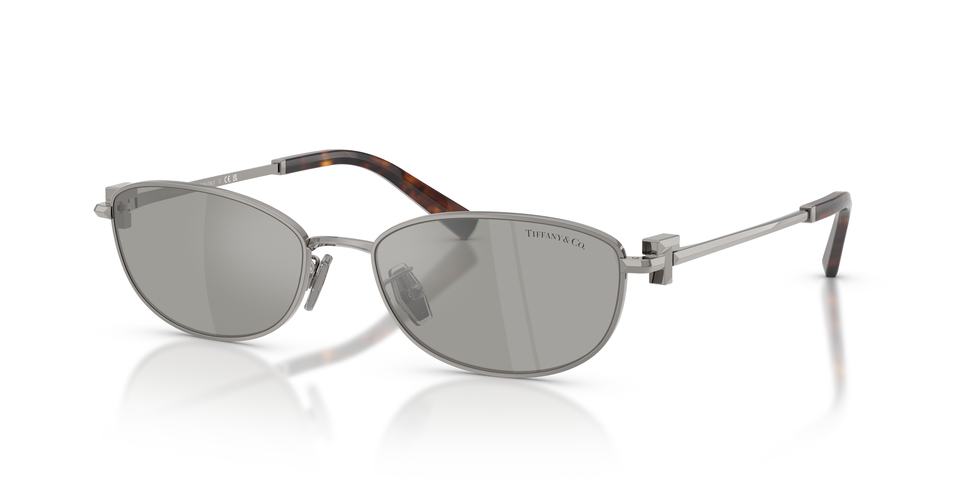Tiffany & Co. TF3115 L (56 - 17) with Silver lenses and Grey frame