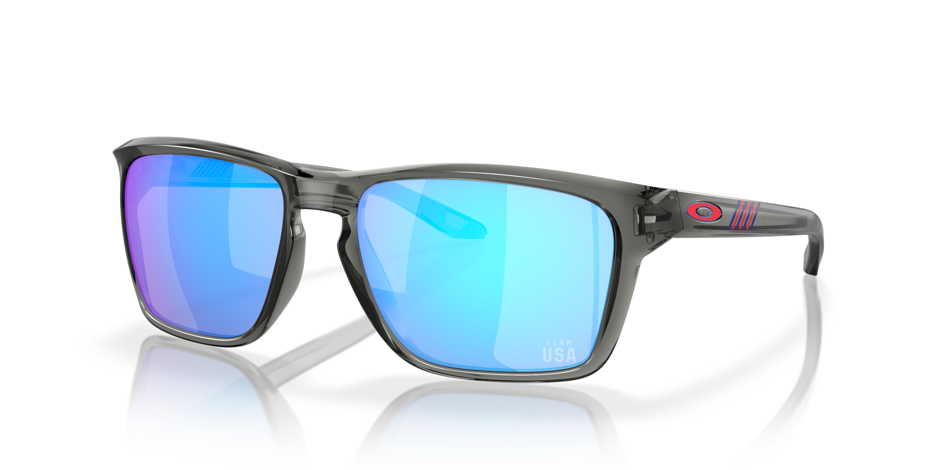 Oakley Sylas XL Team USA XL (60 - 17) with Blue lenses and Grey