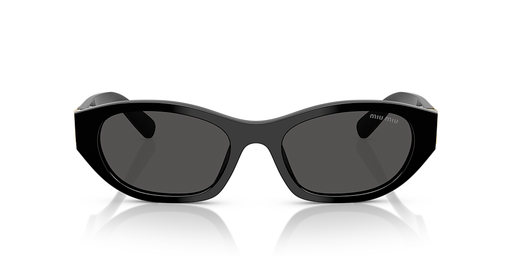 Miu Miu MU A03SF L (53 - 19) with Grey lenses and Black frame