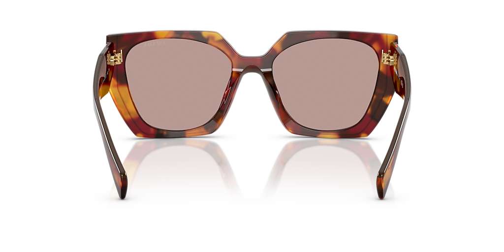 Prada PR 15WS M (54 - 19) with Violet lenses and Tortoise  display picture 3
