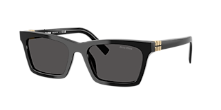Miu Miu MU B13S S (52 - 22) with Grey lenses and Black frame