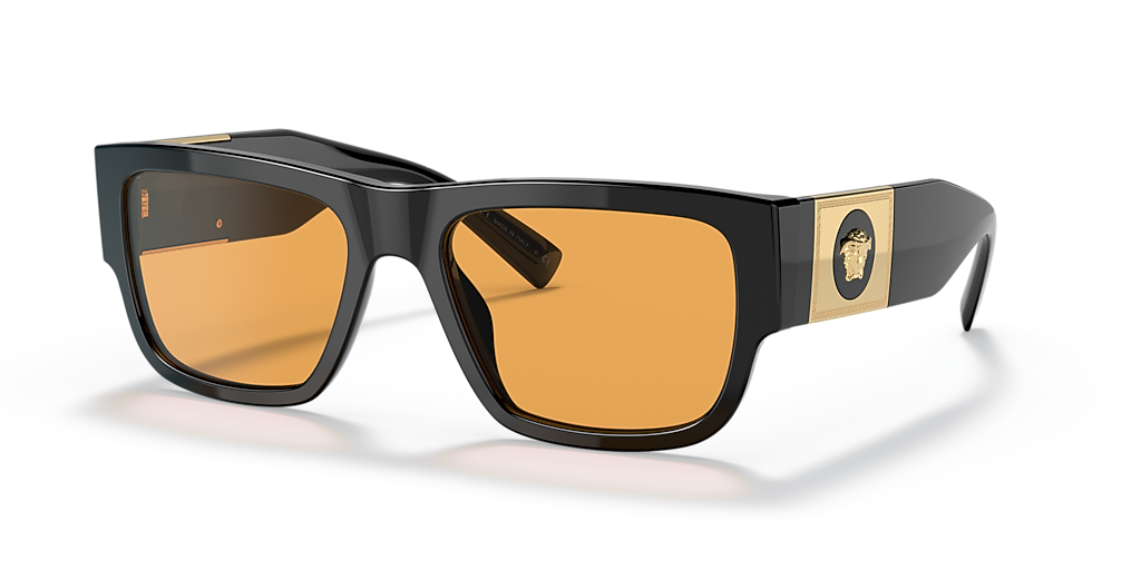Versace VE4406 L (56 - 19) with Orange lenses and Black frame