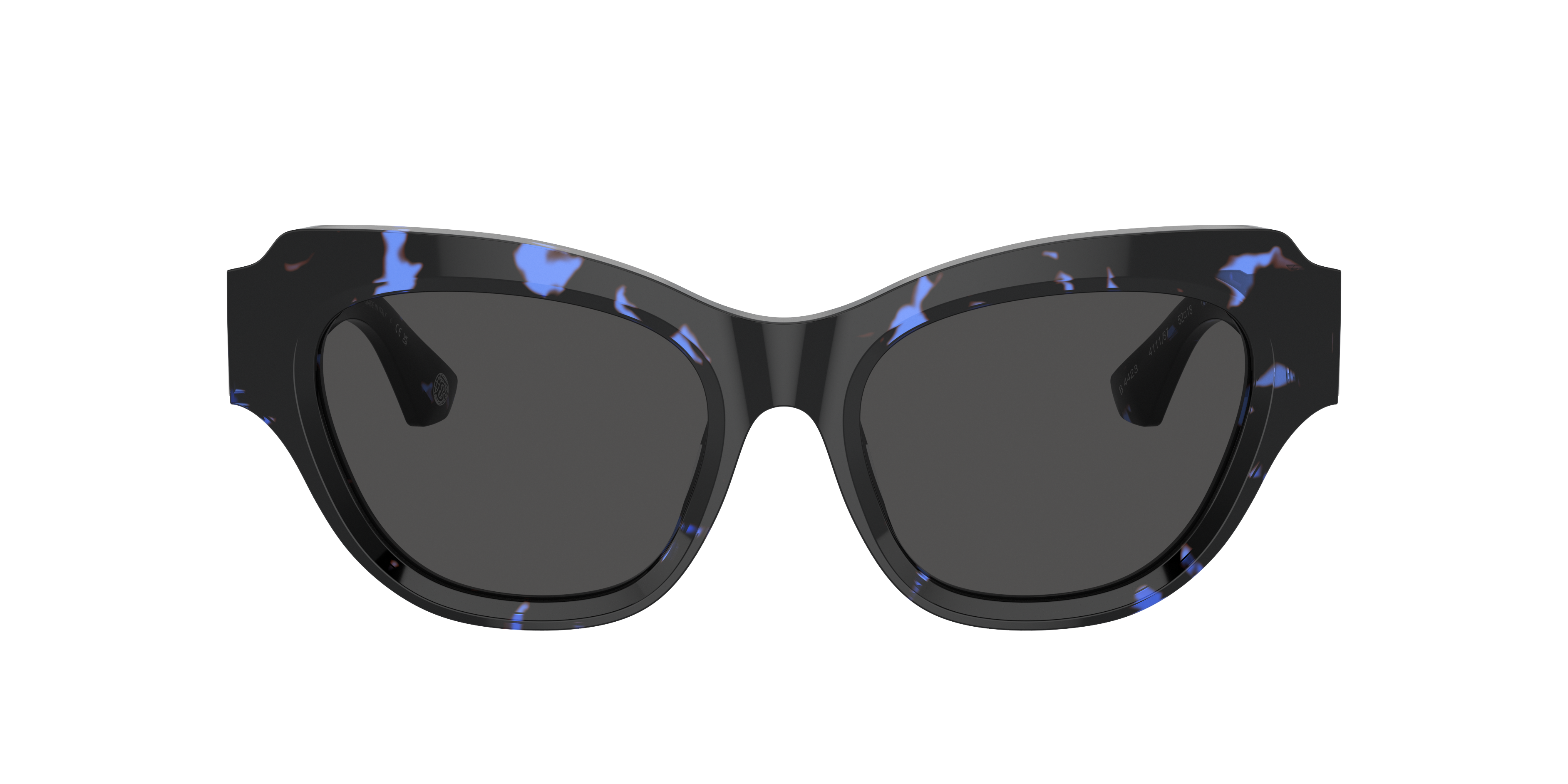 Burberry BE4423 XXL (52 - 18) with Grey lenses and Tortoise frame