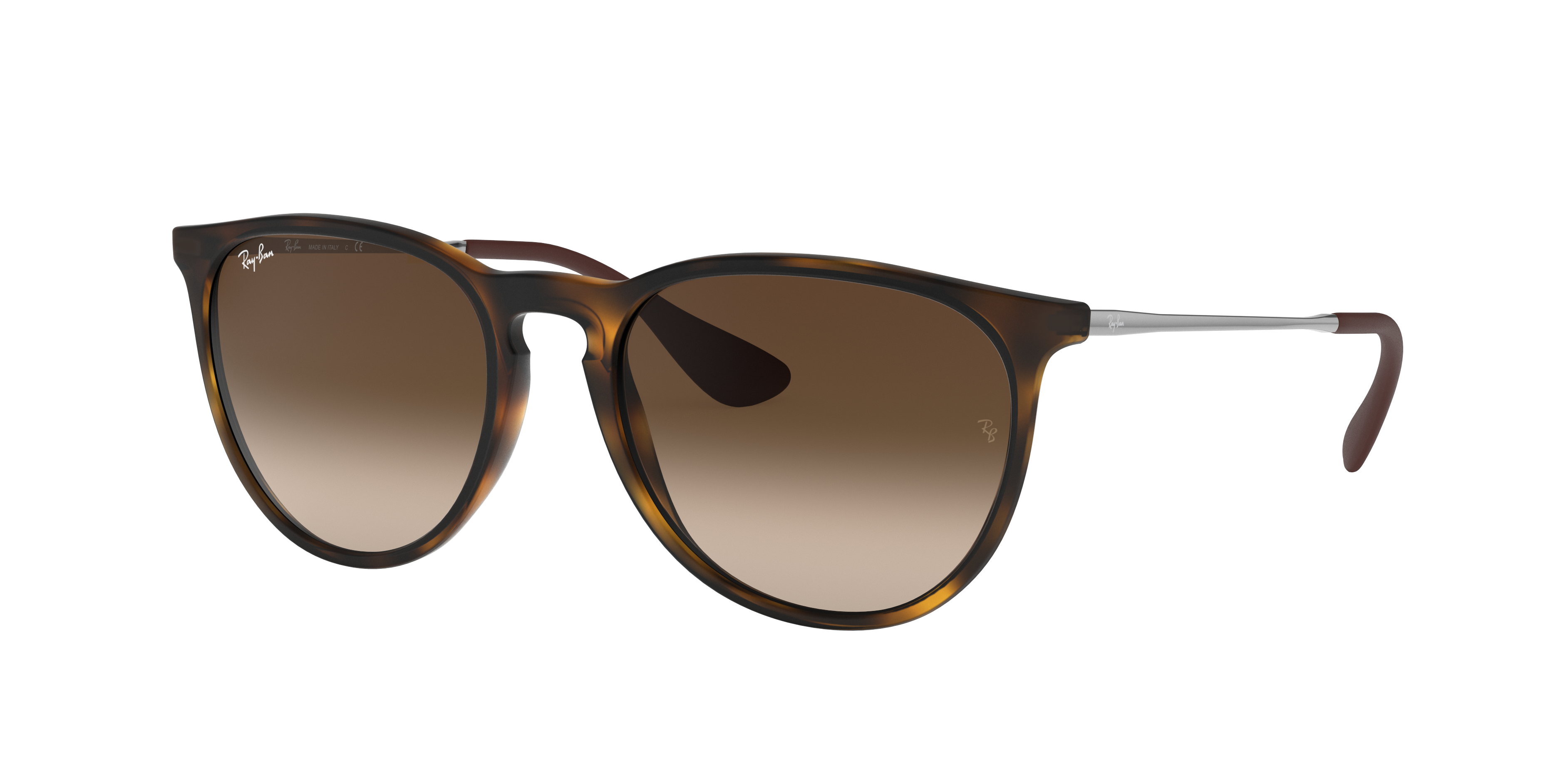 Ray-Ban Erika Classic M (54 - 18) with Brown lenses and Brown