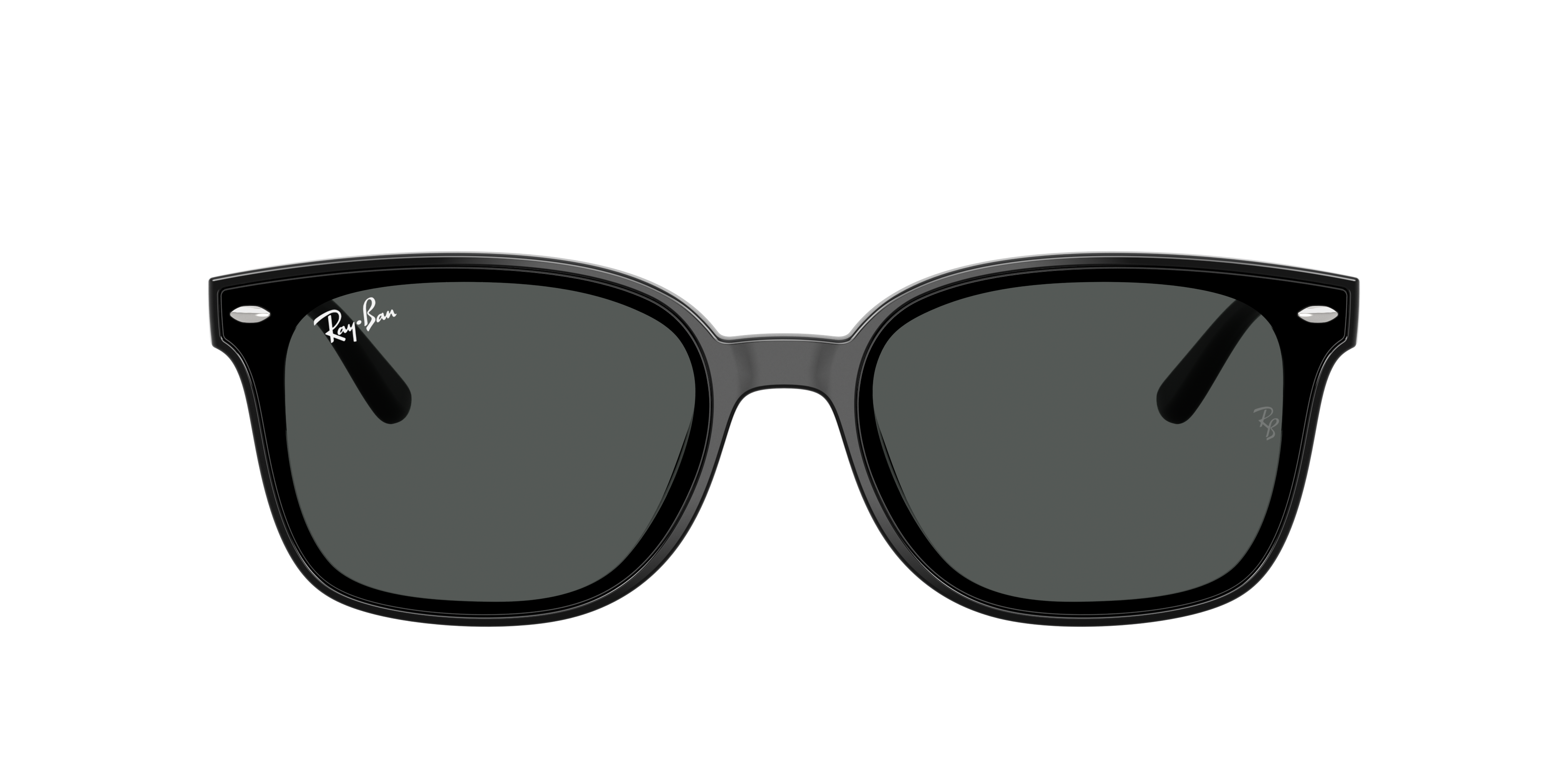 Ray-Ban RB4461D L (64 - 17) with Grey lenses and Black frame