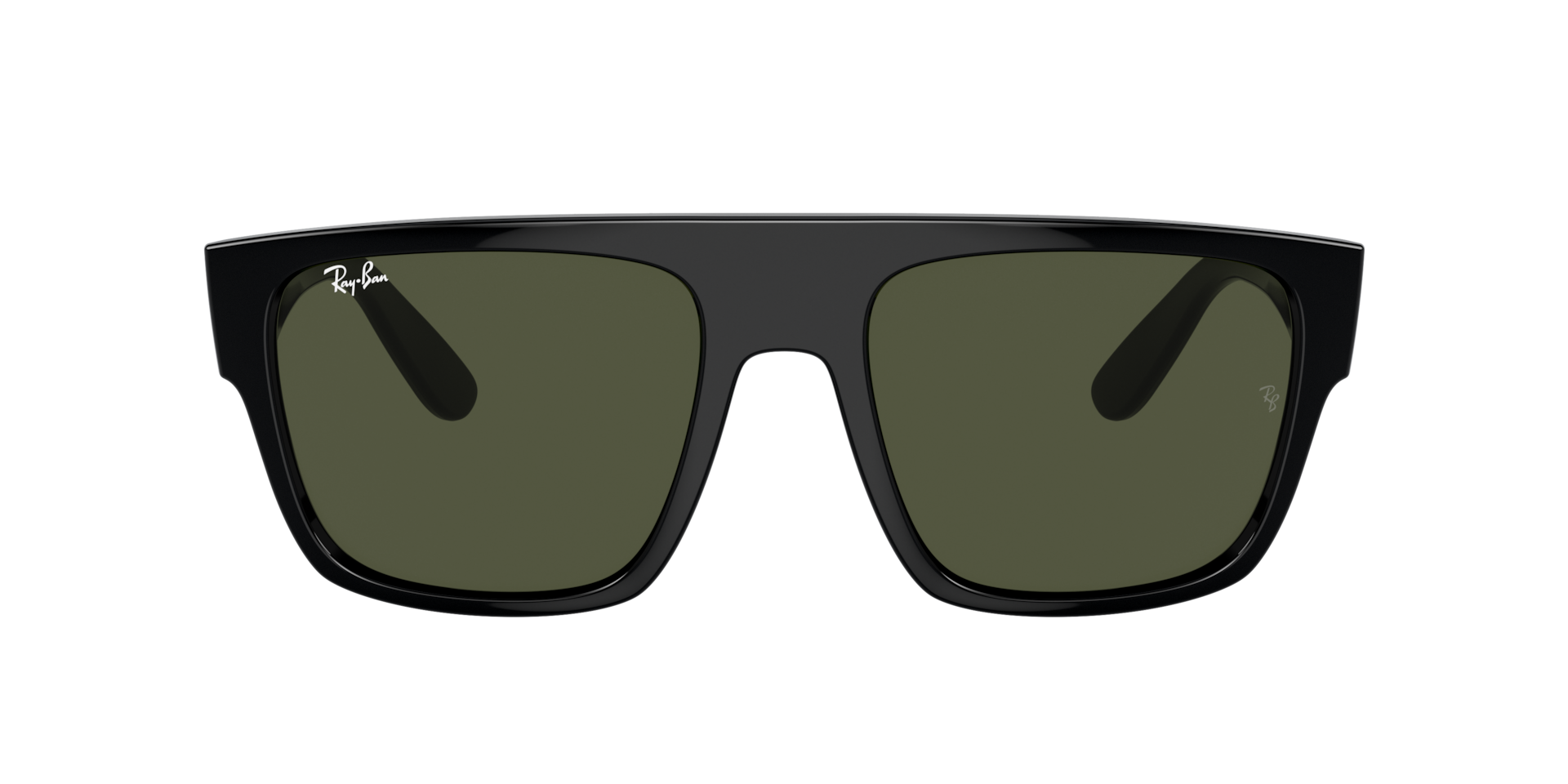 Ray-Ban Drifter XL (57 - 20) with Green lenses and Black frame