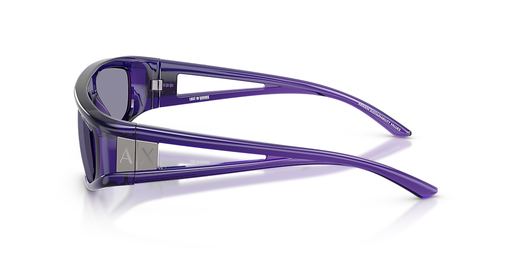 Armani Exchange AX4159SU L (59 - 18) with Violet lenses and Gold