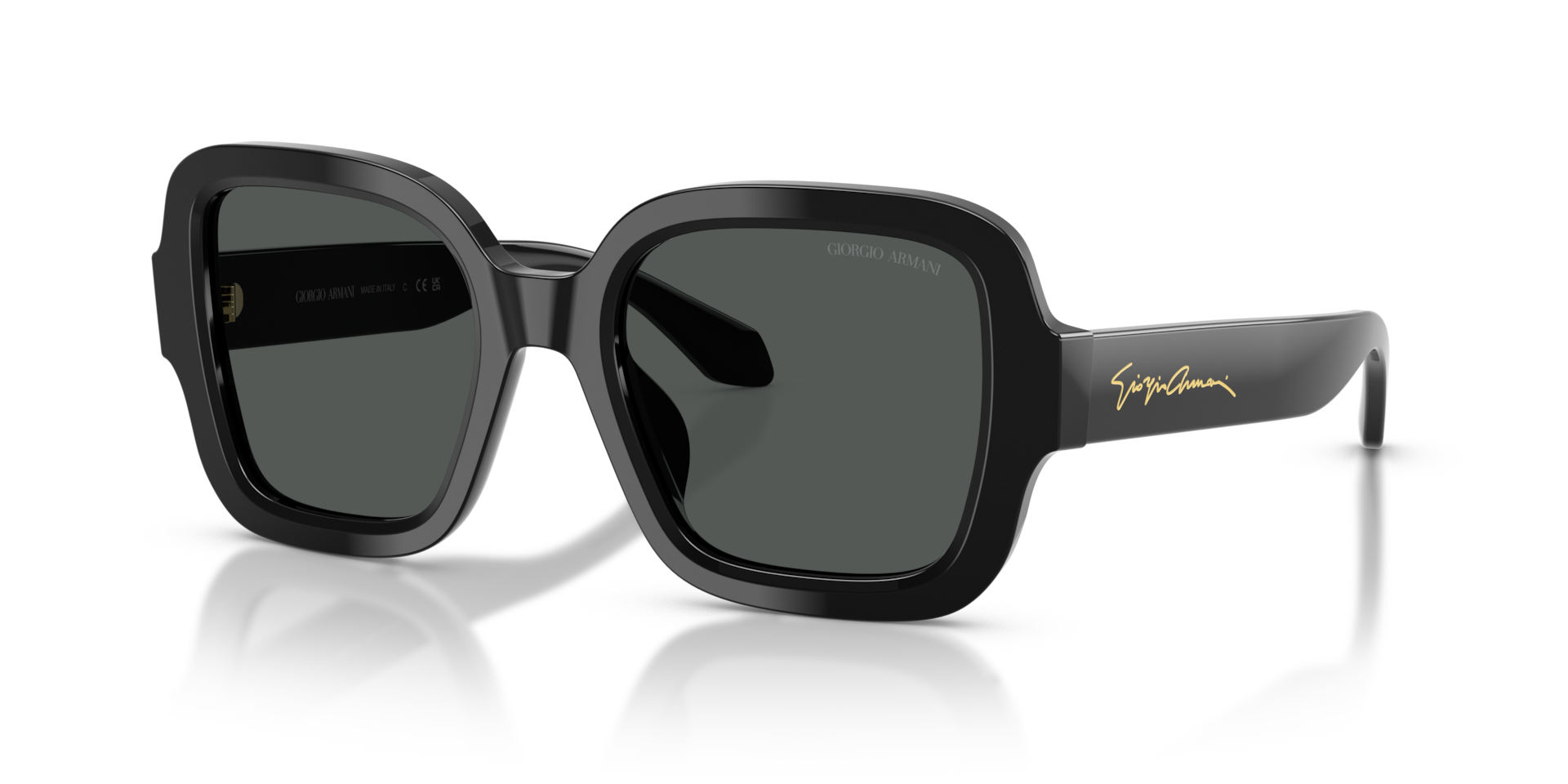 Giorgio Armani AR8268U M (51 - 20) with Grey lenses and Black
