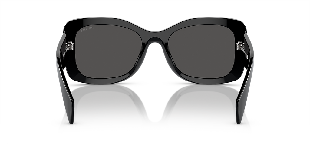 Prada PR A08S M (56 - 20) with Grey lenses and Black frame