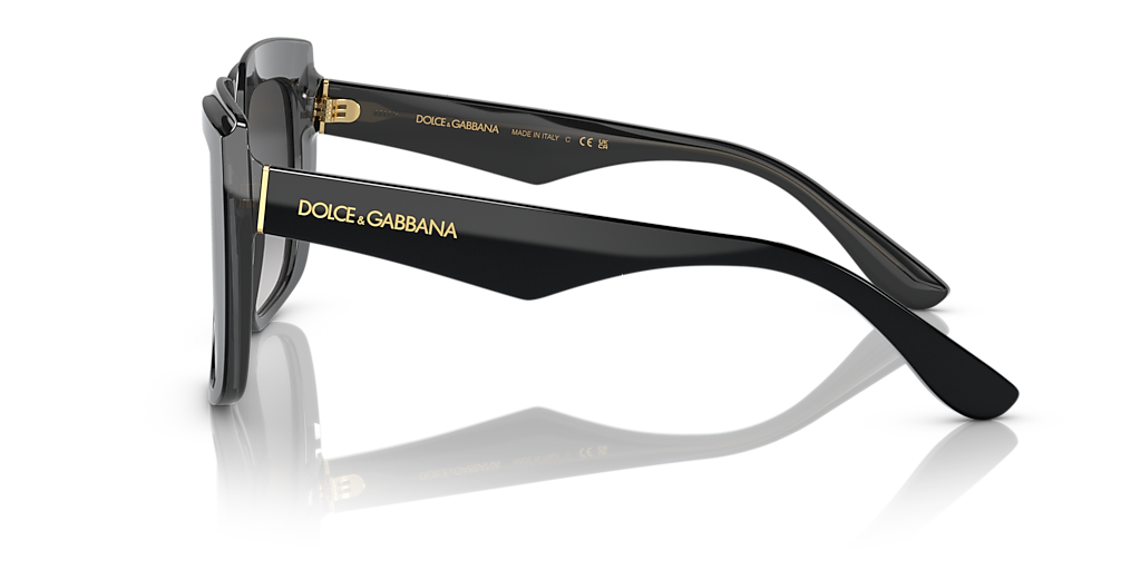 Dolce&Gabbana DG4414 M (54 - 20) with Grey lenses and Black frame