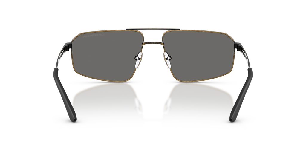 Emporio Armani EA2173 XL (59 - 16) with Grey lenses and Gold frame