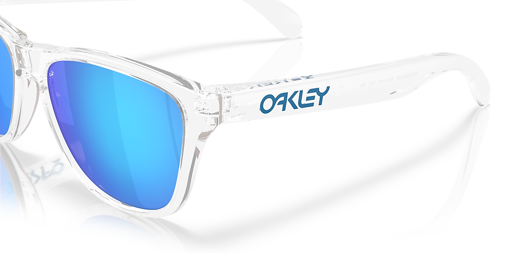 Oakley Frogskins™ S S (53 - 16) with Blue lenses and Transparent