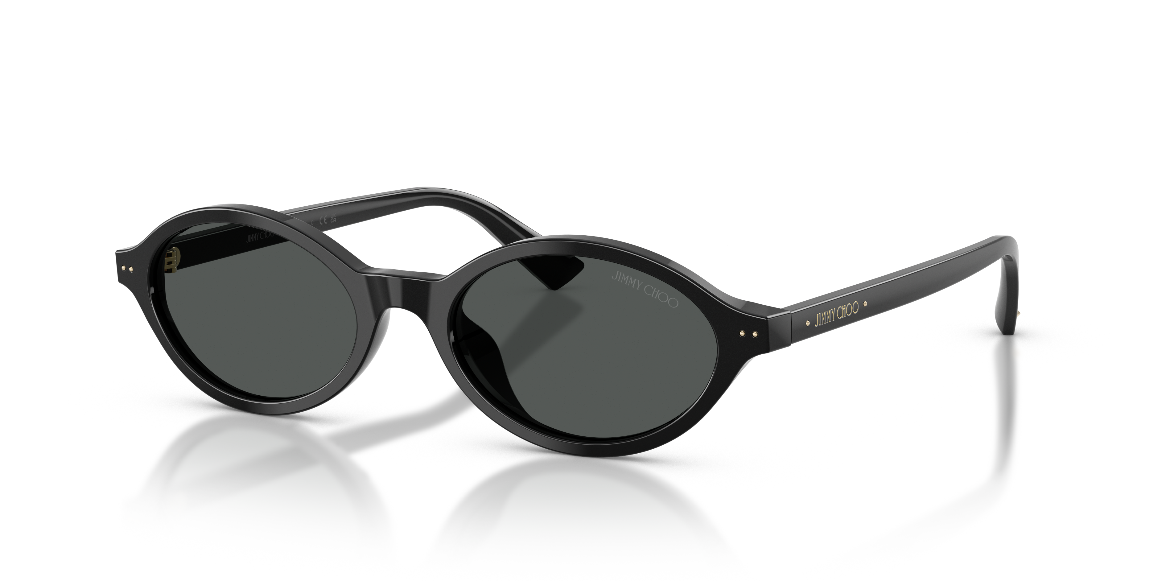 Jimmy Choo JC5068U S (51 - 18) with Grey lenses and Black frame