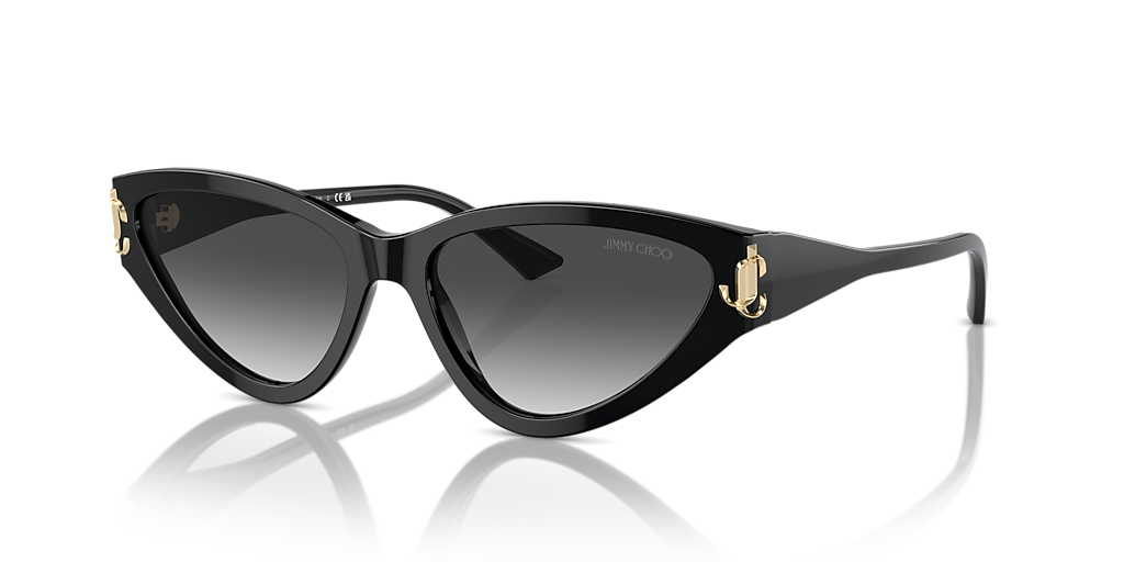 Jimmy Choo JC5019 S (55 - 16) with Grey lenses and Black frame