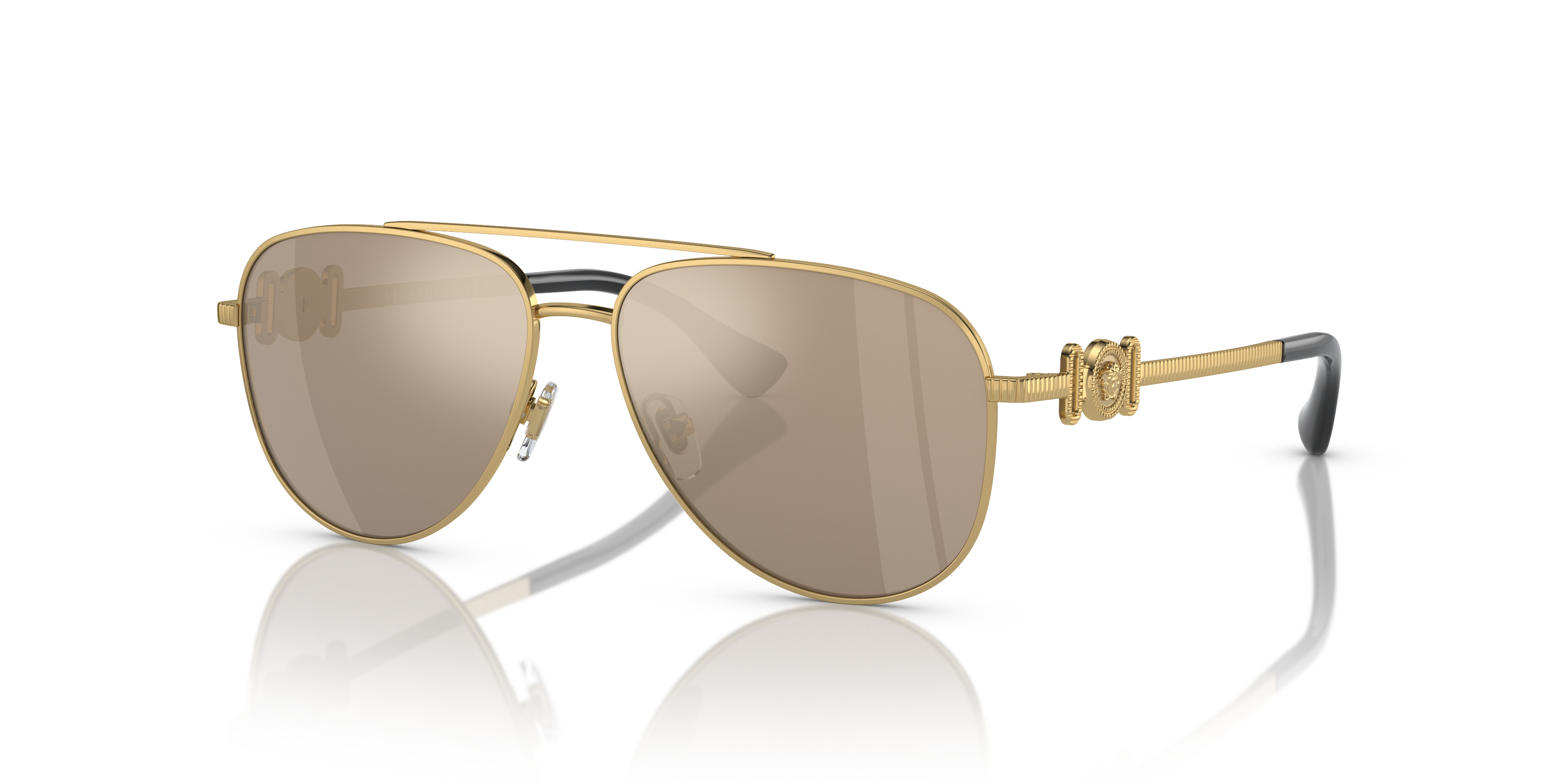Versace VK2002 Kids L (52 - 13) with Gold lenses and Gold frame