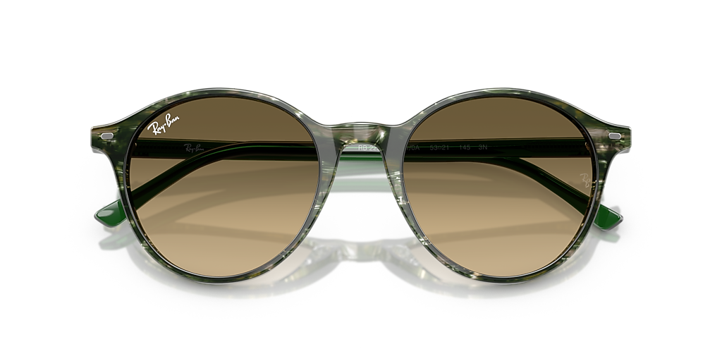 Ray-Ban RB2230 S (51 - 21) with Brown lenses and Green frame