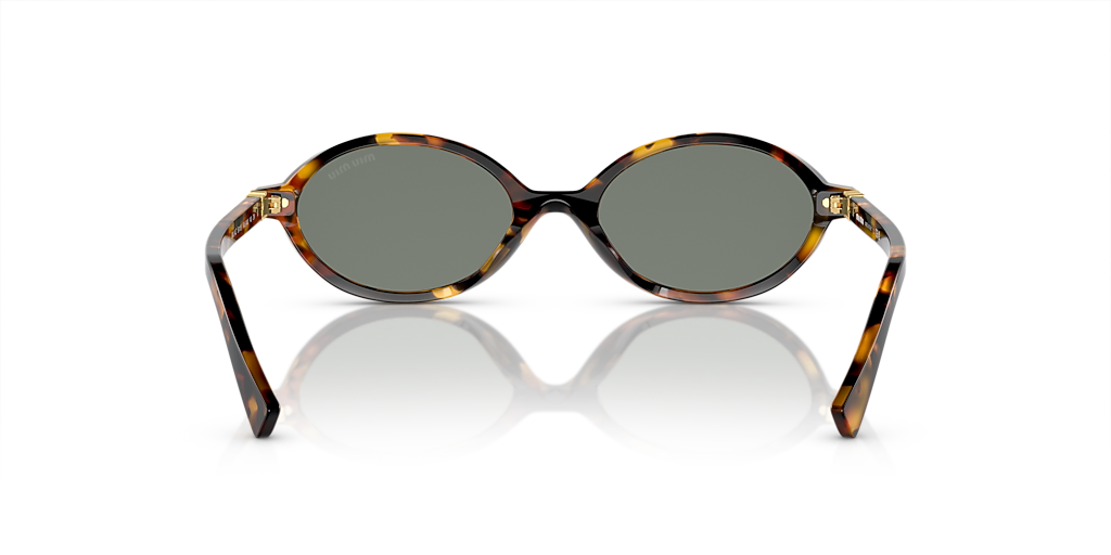 Miu Miu MU 04ZS S (50 - 18) with Green lenses and Tortoise frame