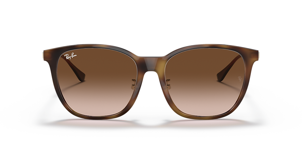 Ray-Ban RB4333D XXL (55 - 17) with Brown lenses and Tortoise frame