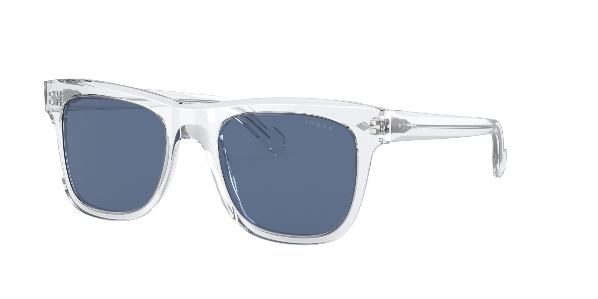 Vogue Eyewear Man Sunglass VO5465S -  Frame color: Transparent, Lens color: Dark Blue