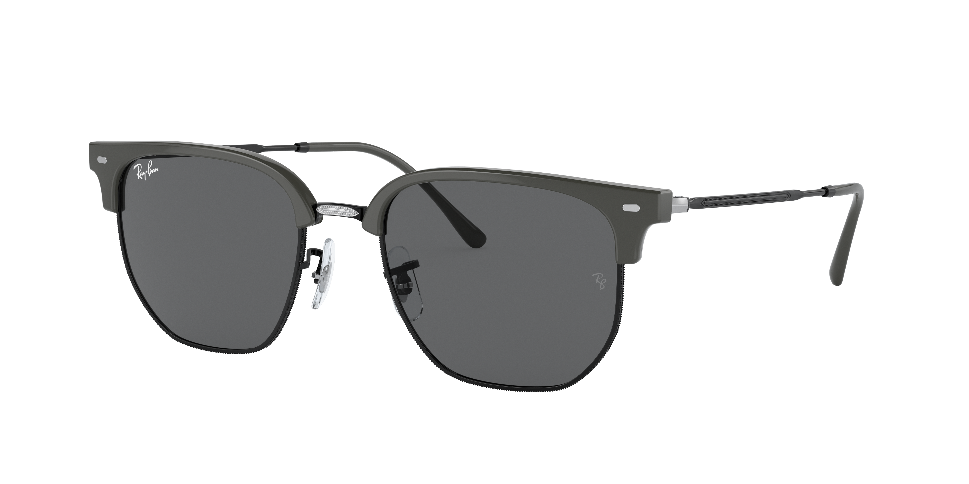 Ray-Ban New Clubmaster L (51 - 20) with Grey lenses and Black