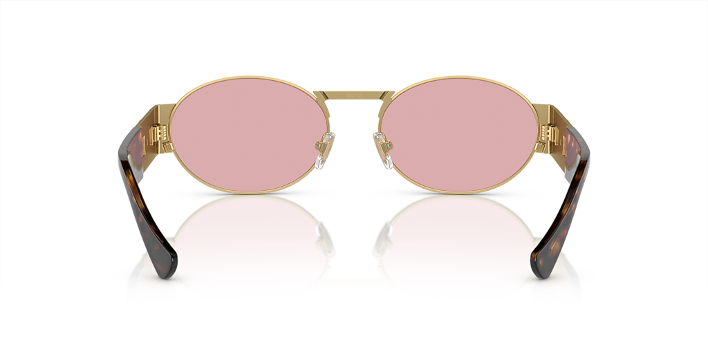Versace VE2264 L (56 - 18) with Violet lenses and Gold frame