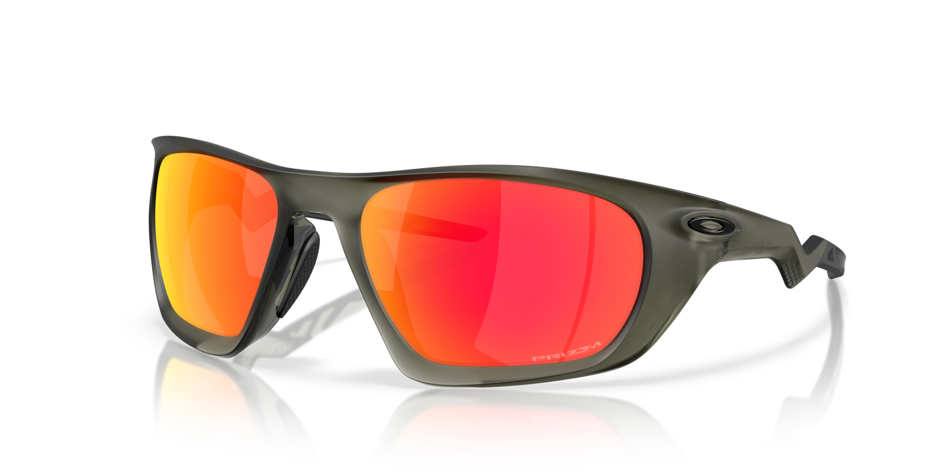 Oakley Lateralis L (60 - 19) with Orange lenses and Green frame