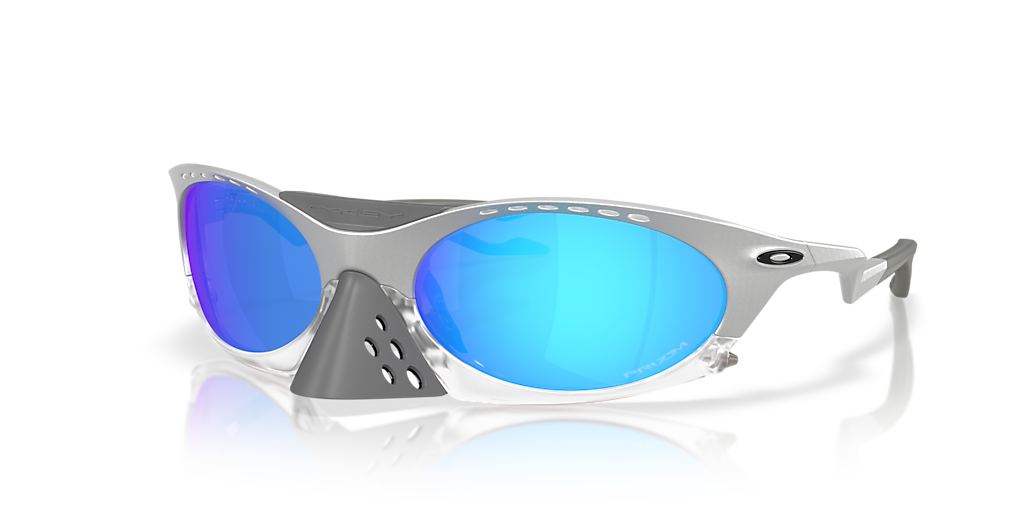 Oakley OO9437 Plantaris L (63 - 19) with Blue lenses and Silver