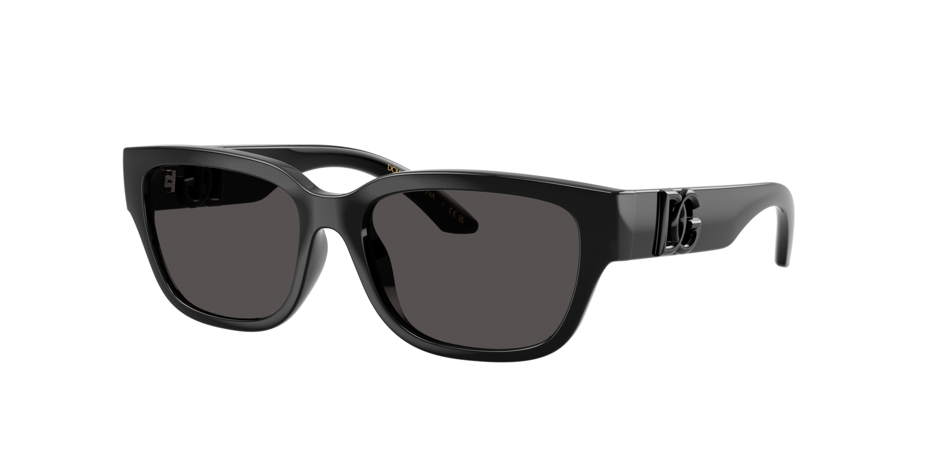Dolce&Gabbana Unisex Sunglass DX6009 - Rahmenfarbe: Schwarz, Linsenfarbe: Dunkelgrau