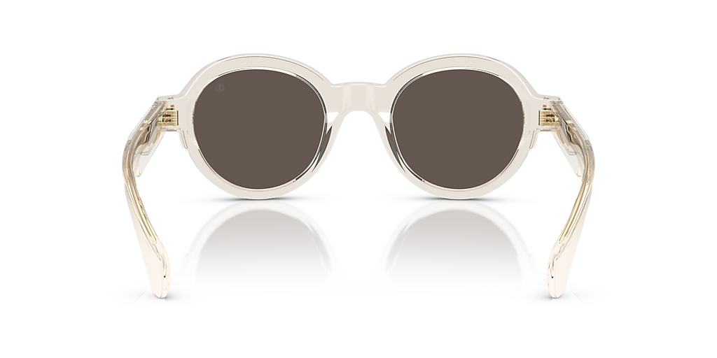 Moncler ME6003 Rondosa S (47 - 22) with Brown lenses and White
