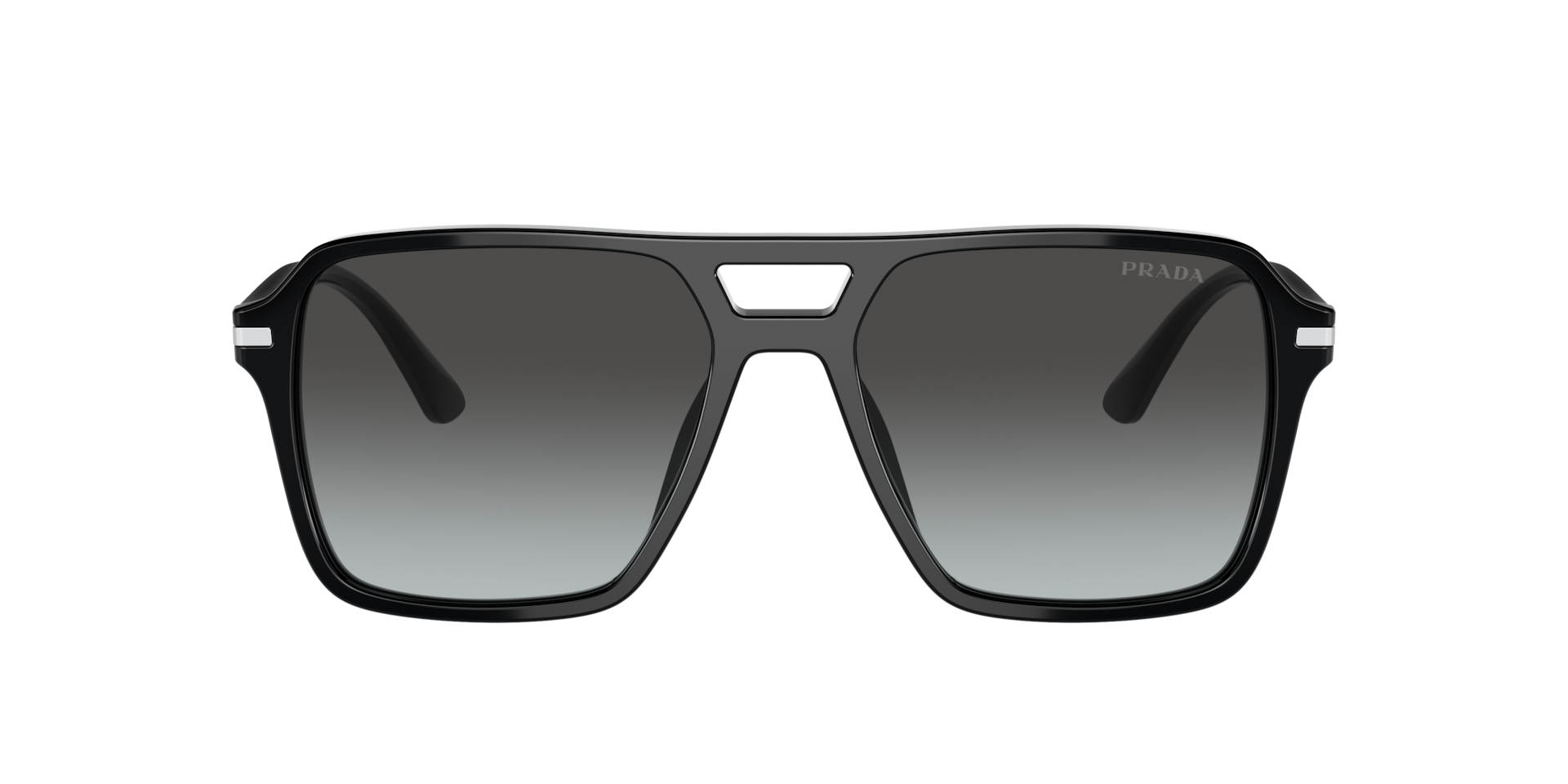 Prada PR 20YS M (55 - 17) with Grey lenses and Black frame