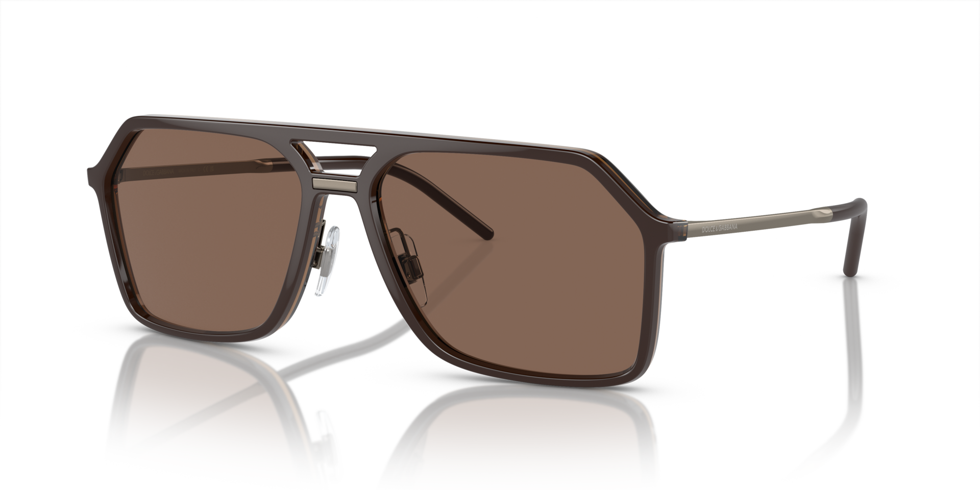 Dolce&Gabbana DG6196 XL (59 - 16) with Brown lenses and Brown