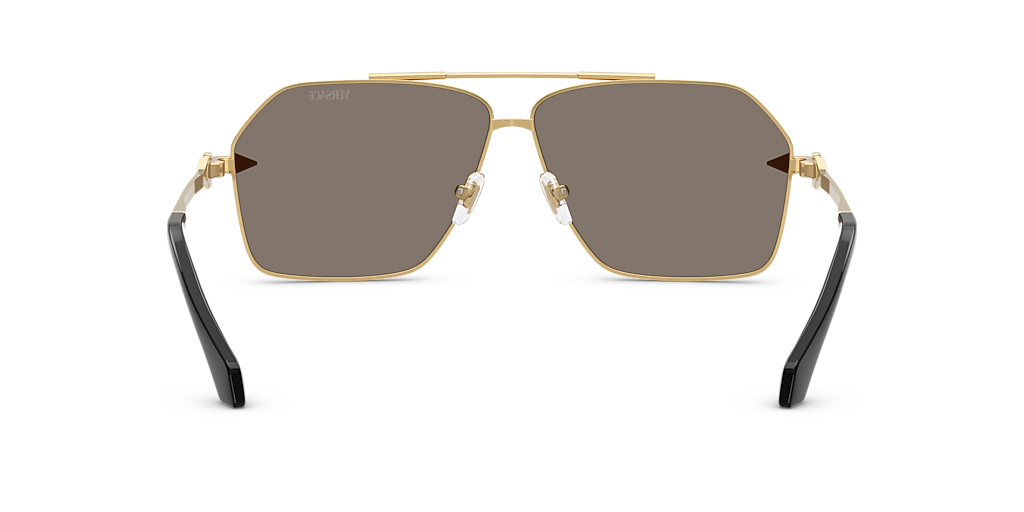 Versace VE2284 XXL (63 - 10) with Silver lenses and Gold frame