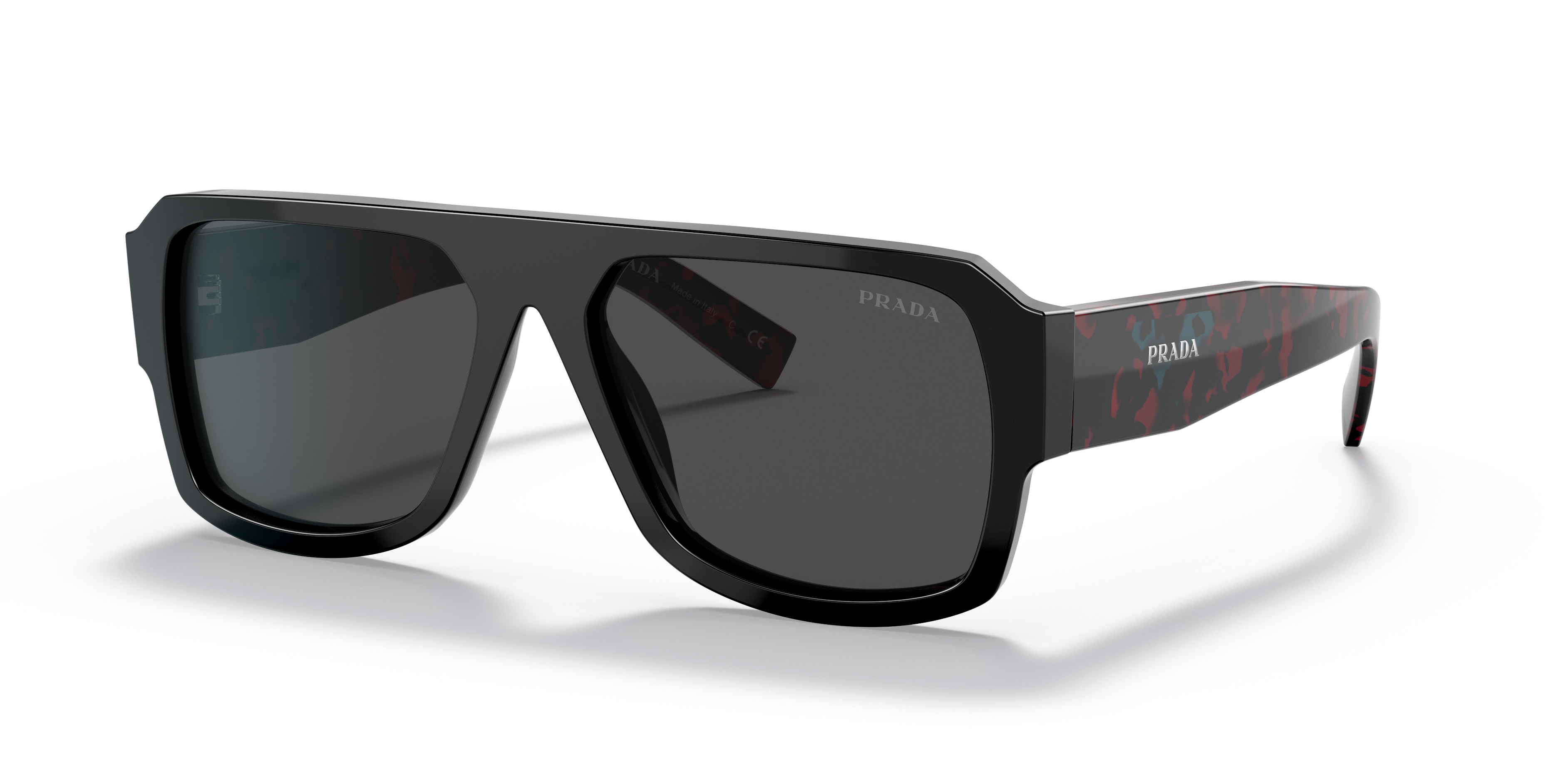 Prada PR 22YS M (56 - 16) with Grey lenses and Black frame