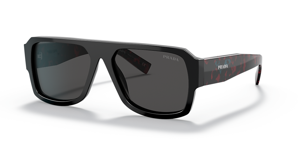 Prada PR 22YS M (56 - 16) with Grey lenses and Black frame