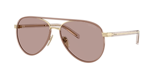 Prada PR B15S M (51 - 21) with Pink lenses and Tortoise frame