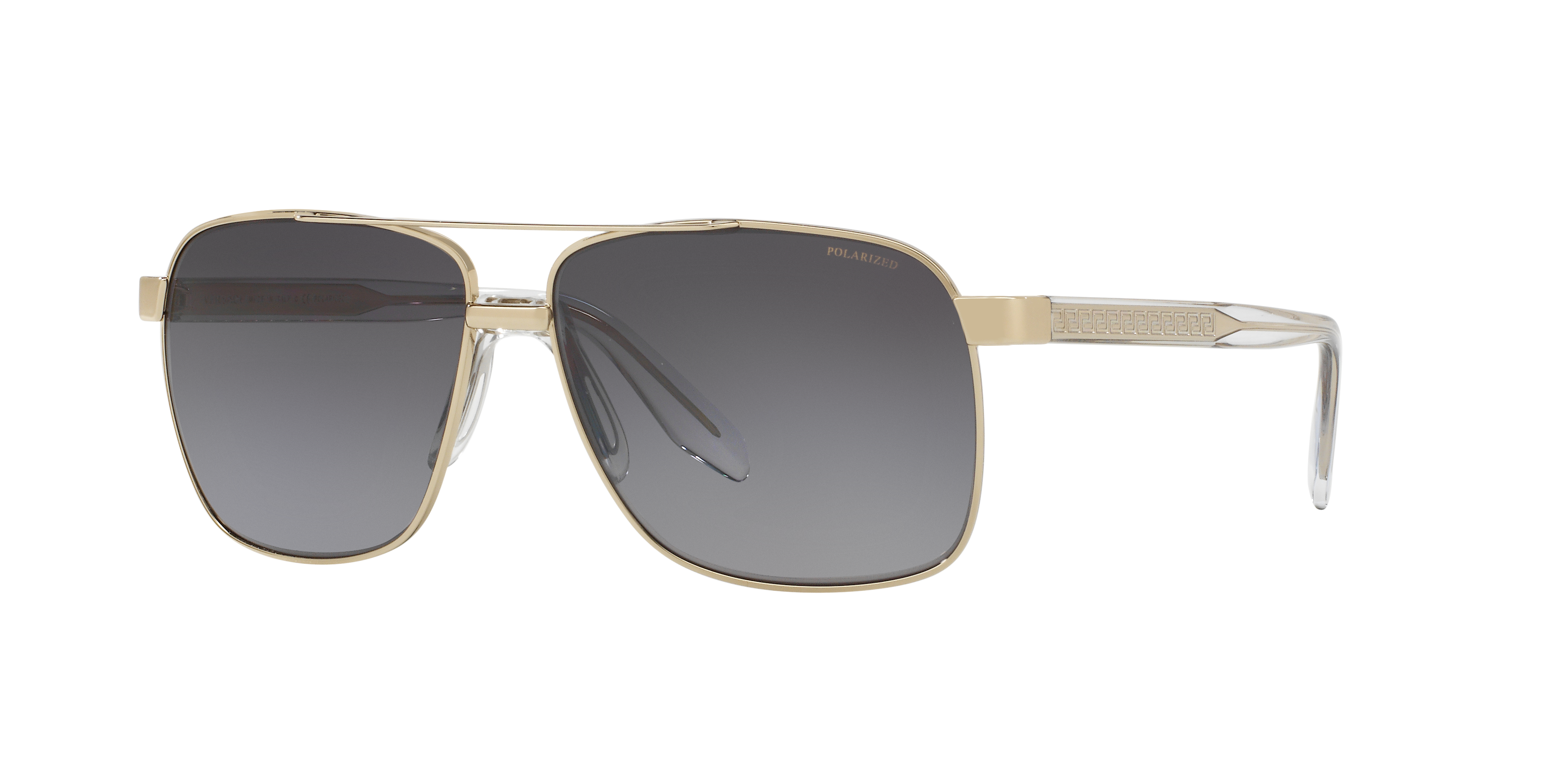 Versace VE2174 L (59 - 13) with Grey lenses and Gold frame