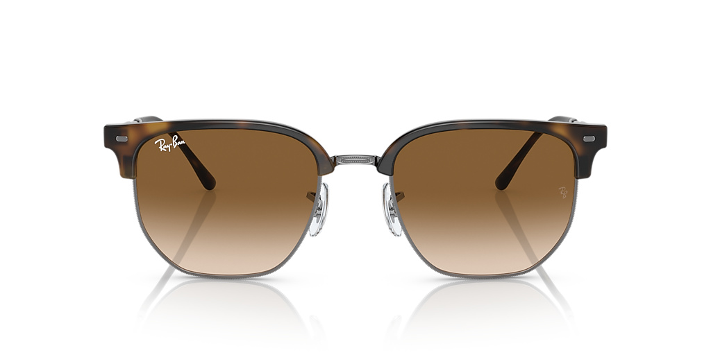 Ray-Ban New Clubmaster XL (53 - 20) with Brown lenses and Tortoise