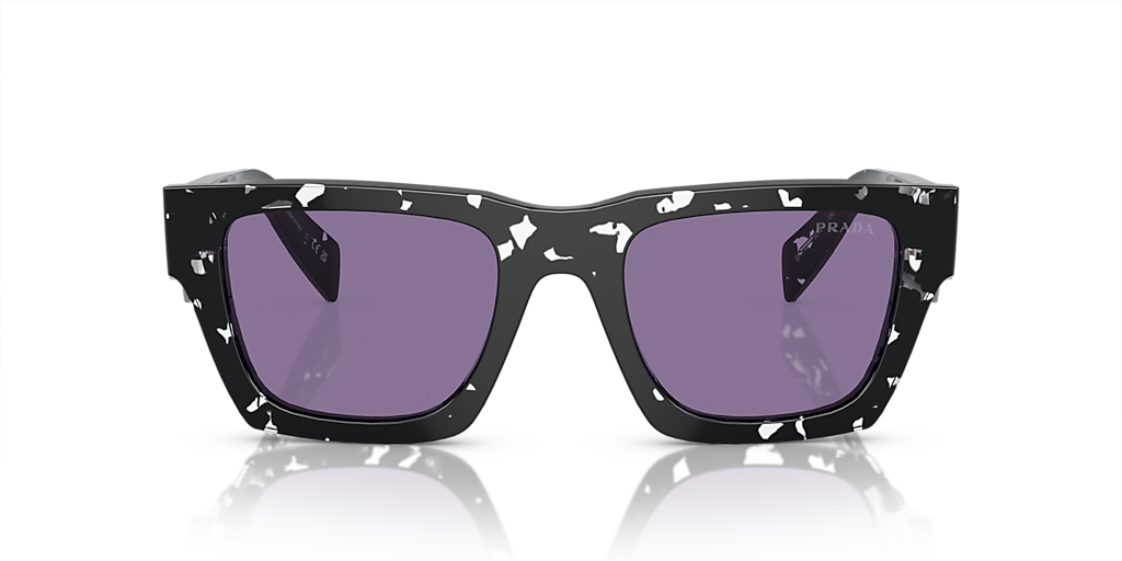 Prada PR A06S M (50 - 21) with Violet lenses and Black frame