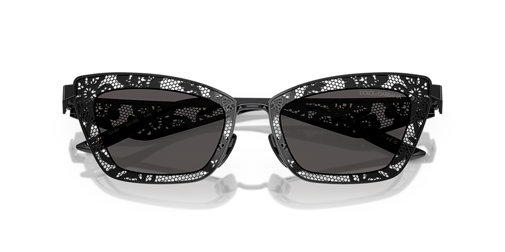 Dolce&Gabbana DG2311 XXL (51 - 20) with Grey lenses and Black
