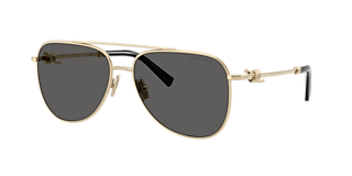 Tiffany & Co. TF4253F XL (55 - 16) with Grey lenses and Black