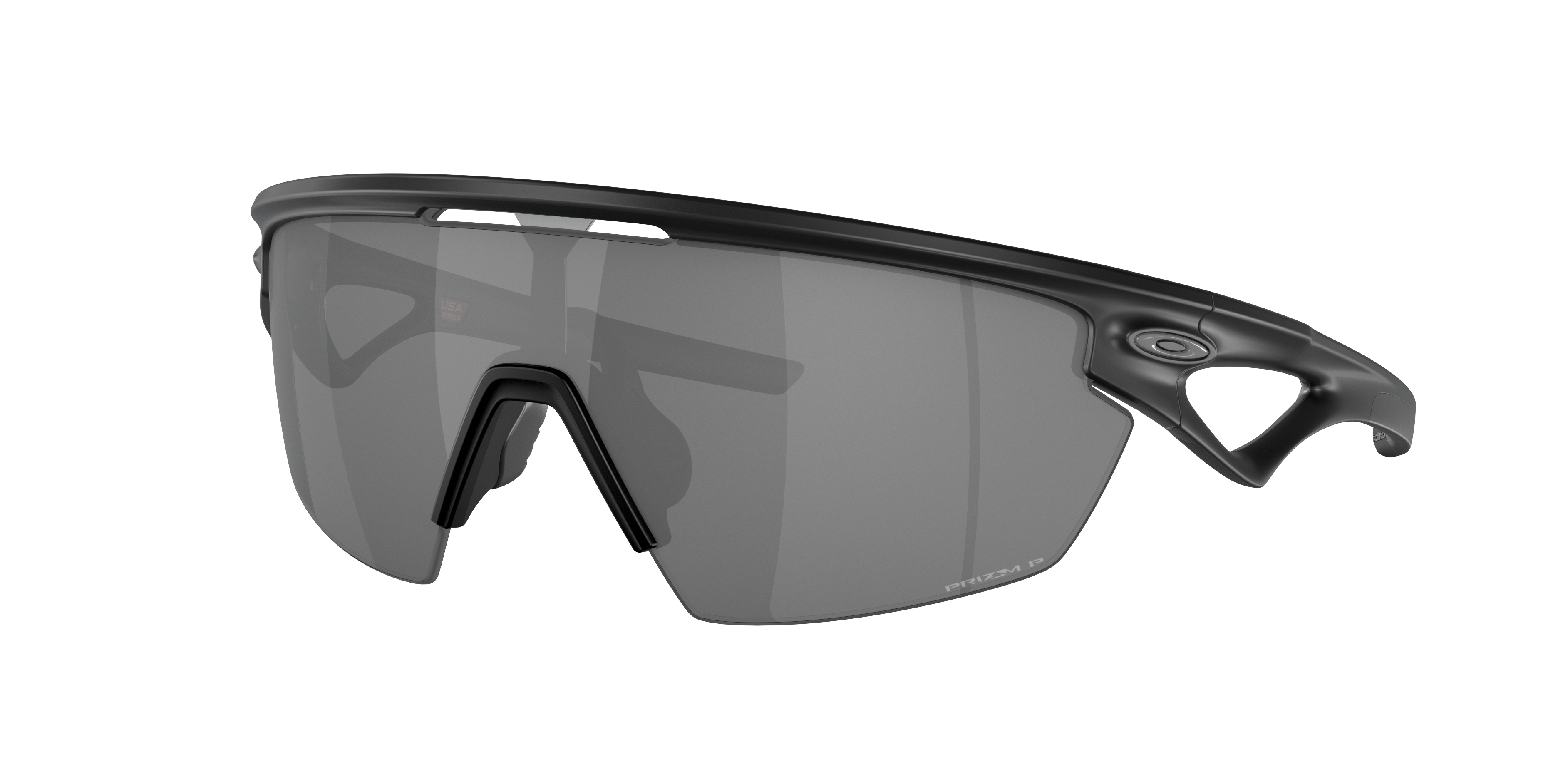 Oakley Unisex Sunglass Sphaera™ -  Frame color: Matte Black, Lens color: Prizm Black Polarized