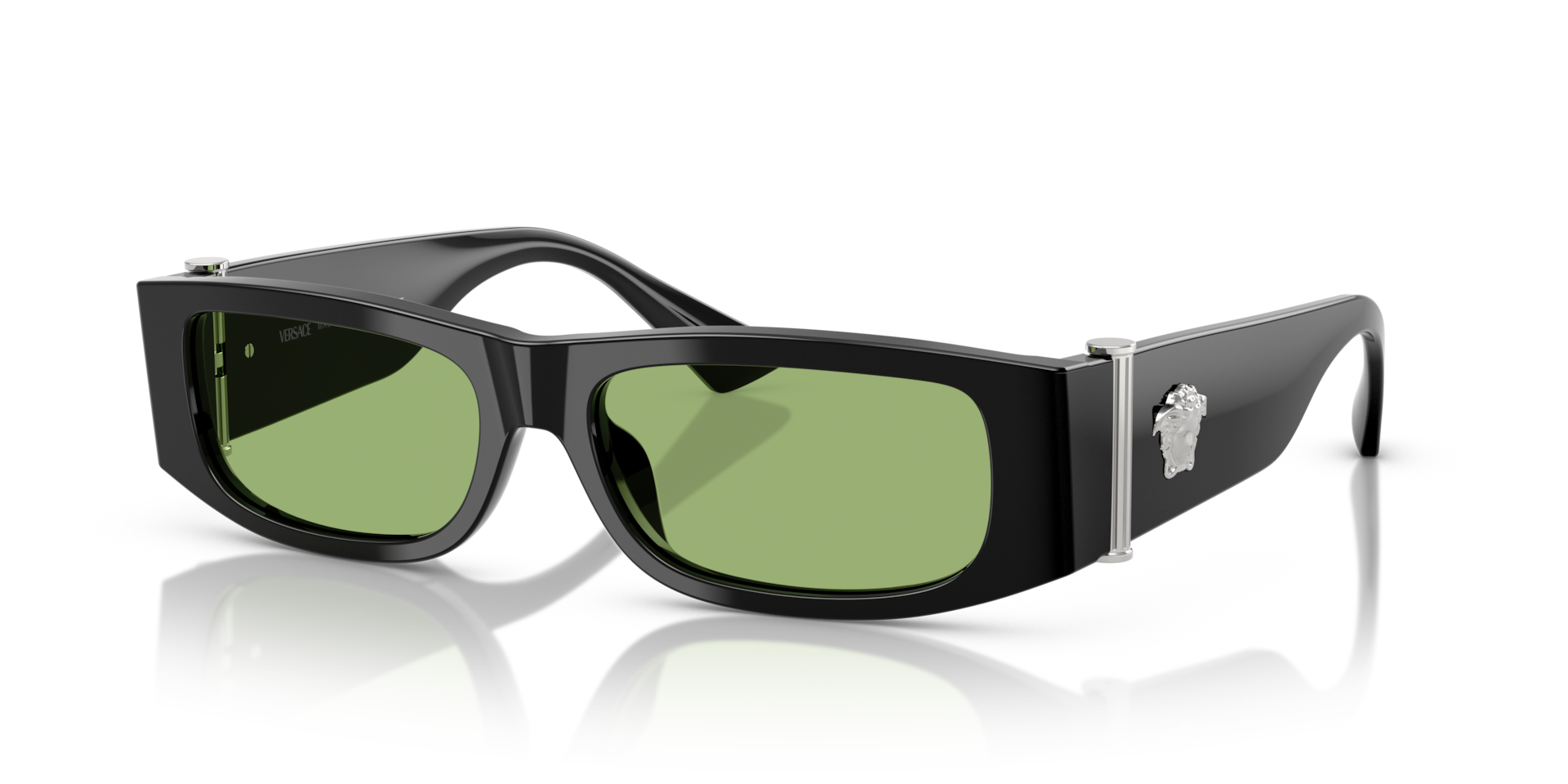 Versace VE4476U XXL (55 - 16) with Green lenses and Black frame