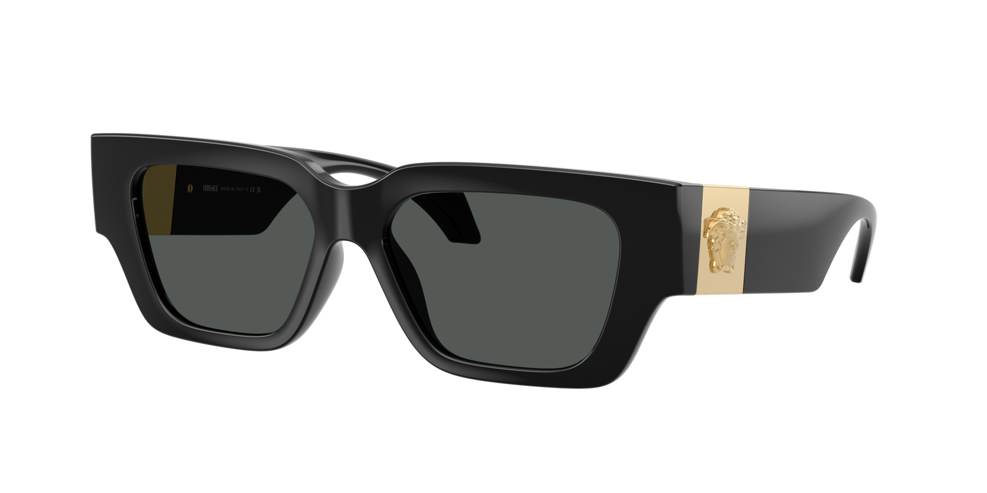 Versace VE4497U M (53 - 15) with Grey lenses and Black frame